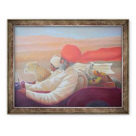 Tablou inramat - Lincoln Seligman - Monkeys Picnic - - Roveli