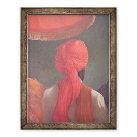 Tablou inramat - Lincoln Seligman - Turban rosu I - - Roveli