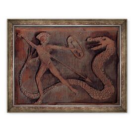 Tablou inramat - Vincent Alexander Booth - Duel antic, 1998 - - Roveli