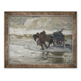 Tablou inramat - Hans von Bartels - La Dune - - Roveli