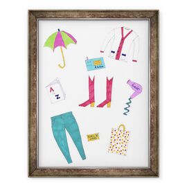 Tablou inramat - Daisy de Villeneuve - imbracaminte si Accesorii - - Roveli