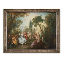 Tablou inramat - Nicolas Lancret - La Camargo Dancing - - Roveli