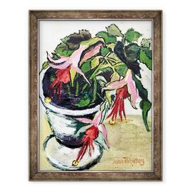 Tablou inramat - Joan Thewsey - Fuchsia - - Roveli