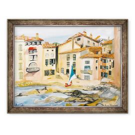 Tablou inramat - Joan Thewsey - Saint-Tropez, golful - - Roveli