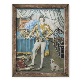Tablou inramat - Nicholas Hilliard - Portret De Sir Anthony Mildmay, Cavaler De Apethorpe, Nordicanti - - Roveli
