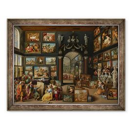 Tablou inramat - Willem van II Haecht - Apelles Pictura Campaspe - - Roveli