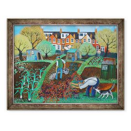 Tablou inramat - Lisa Graa Jensen - Cultura bara de protectie, 2018 - - Roveli