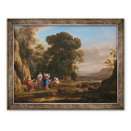 Tablou inramat - Claude Lorrain - Judecata de la Paris - - Roveli
