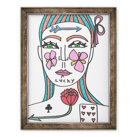 Tablou inramat - Daisy de Villeneuve - Lucky - - Roveli