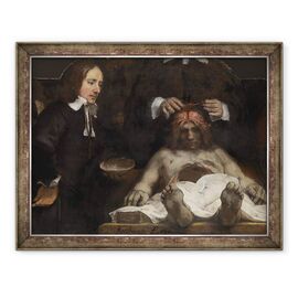 Tablou inramat - Rembrandt Harmensz van Rijn - Lectia de anatomie a lui Dr. Jan Deyman - - Roveli