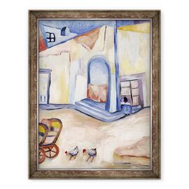 Tablou inramat - Deborah Eve Alastra - Street Corner Guanajuato - - Roveli