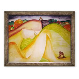 Tablou inramat - Deborah Eve Alastra - Dealurile Buddha, 1995 - - Roveli
