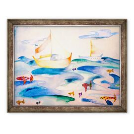 Tablou inramat - Deborah Eve Alastra - Ocean puzzle, 1993 - - Roveli