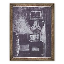Tablou inramat - Vincent Alexander Booth - Lampa aprinsa la lumina lumanarilor, 1997 - - Roveli