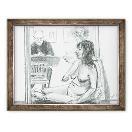 Tablou inramat - Vincent Alexander Booth - Modelul de seara mai tarziu, 2012 - - Roveli