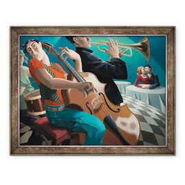 Tablou inramat - Ophelia Redpath - Un fel de albastru - - Roveli