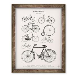Tablou inramat - Florent Bodart - Biciclete - - Roveli