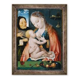 Tablou inramat - Joos van Cleve - Sfanta familie - - Roveli