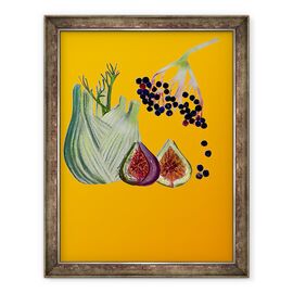 Tablou inramat - Sarah Thompson-Engels - Fructe & legume decupaj 2020 - - Roveli