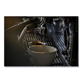 Tablou Canvas - Cafea, masina de facut cafea, Espresso, Ceasca - - Roveli