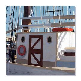 Tablou Canvas - Plutire in senin V, Nava, Vapor - - Roveli