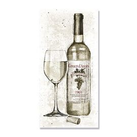 Tablou Canvas - Vin rosu, Pahar II - - Roveli