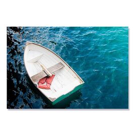 Tablou Canvas - Barca cu vasle I, Apa, Mare, Lac - - Roveli