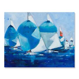 Tablou Canvas - Intrecere, Barca, Mare - - Roveli