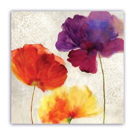 Tablou Canvas - Floral, Vintage, Papadie - - Roveli