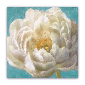 Tablou Canvas - Bujori, Vintage, Alb - - Roveli