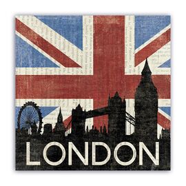 Tablou Canvas - Oras, London, Marime: 60 x 60 cm - - Roveli