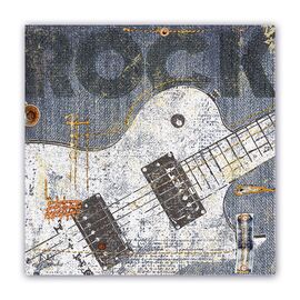 Tablou Canvas - Vintage, Muzica, Instrument, Chitara - - Roveli