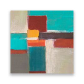 Tablou Canvas - Abstract, Forme, Multicolor, Dreptunghi - - Roveli