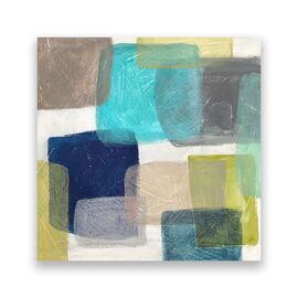 Tablou Canvas -  Patrate I, Abstract, Mat - - Roveli