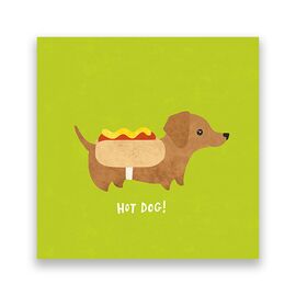 Tablou Canvas - Animal, Catelus, Citat, Dachshund - - Roveli