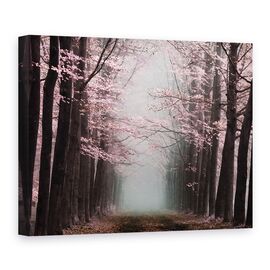 Tablou canvas - Natura, Peisajul, Padurea, CopacII Infloriti, Marime: 75 x 100 cm - - Roveli