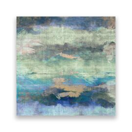 Tablou Canvas - Abstract, Diverse, Modern, Pictura, Albastru, Marime: 60 x 60 cm - - Roveli