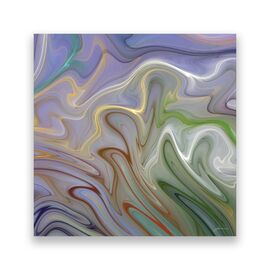 Tablou Canvas - Abstract, Diverse, Multicolor, Modern, Marime: 60 x 60 cm - - Roveli