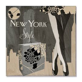 Tablou Canvas - New York Style II, Text - - Roveli