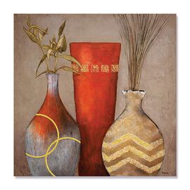Tablou Canvas -Vaze Culori Pastelate - - Roveli