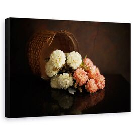 Tablou canvas - Flori, Natura moarta, Lumina - - Roveli