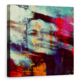 Tablou Canvas - Umbre, Pictura, Portret, Filtru, Vopsea, Fata - - Roveli