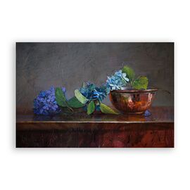 Tablou Canvas - Floral, Flori, Liliac, Primavara, Pictura - - Roveli