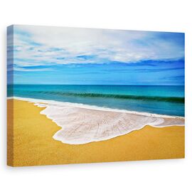Tablou canvas - Camera gandurilor, Loc de meditat, Peisaj, Apa, Simplu, Minimalistic, Marime: 80 x 120 cm - - Roveli