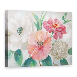 Tablou canvas - Flori, Buchet Colorat, Pictura, Marime: 75 x 100 cm - - Roveli