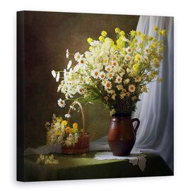 Tablou Canvas - Un Buchet De Flori De Pajiste - - Roveli