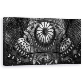 Tablou Canvas - Istanbul - Moscheea Albastra, Marime: 50 x 100 cm - - Roveli