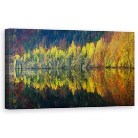 Tablou Canvas - Tacerea Toamnei, Marime: 50 x 100 cm - - Roveli