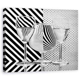 Tablou Canvas - Puncte Si Dungi - - Roveli