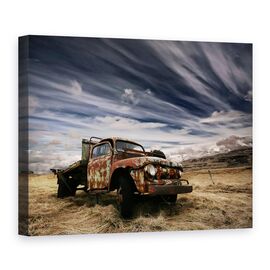 Tablou Canvas - Coroziune, Marime: 75 x 100 cm - - Roveli